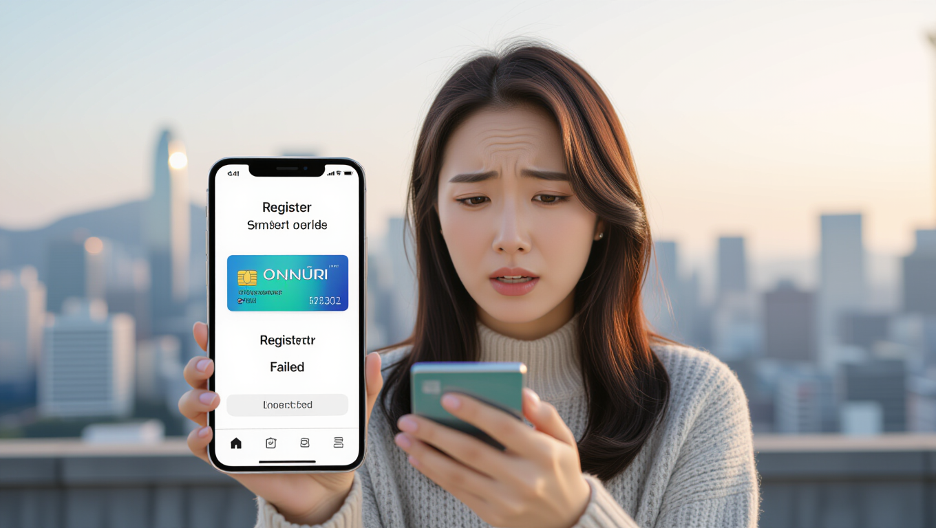 디지털 온누리상품권 오류 해결: 앱 설치, QR결제, 카드 등록 문제 완벽 가이드 5 💳 카드 등록 실패 원인과 해결책