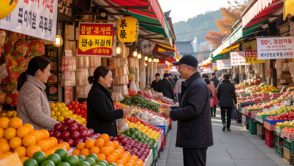 추석 연휴 마트 백화점 휴무일·영업시간 총정리! 장보기 꿀팁 & 할인 정보 6 🎁 전통시장 추석 장보기 혜택과 꿀팁