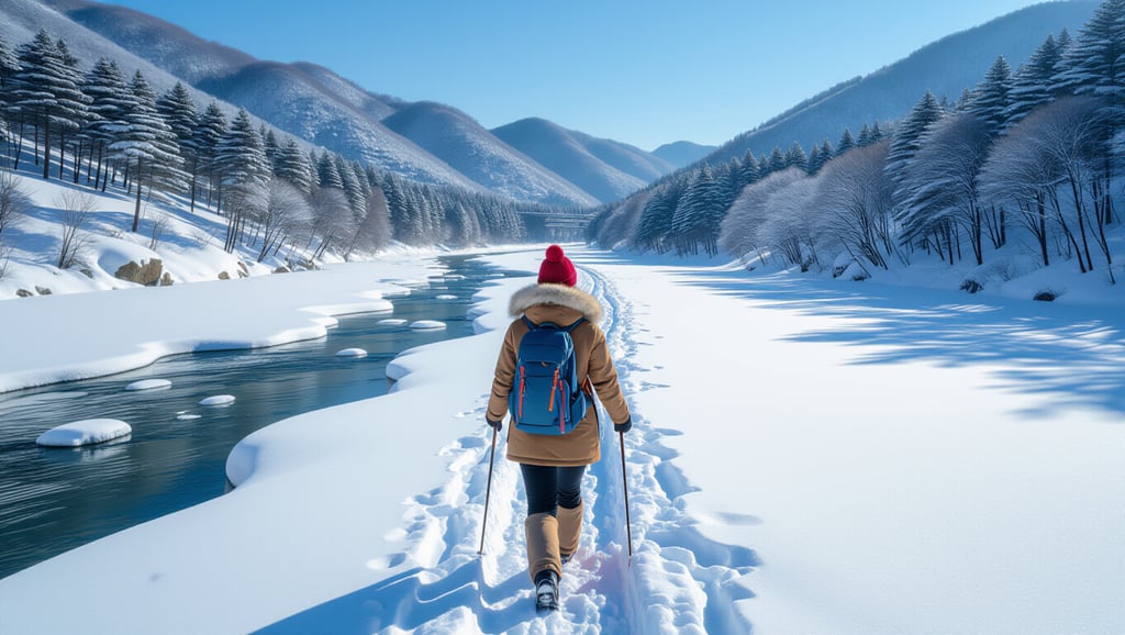 한탄강 물윗길 완전정복: 겨울 트레킹 코스, 개장 정보, 래프팅 A to Z 3 📅 한탄강 물윗길 개장 정보 및 준비물