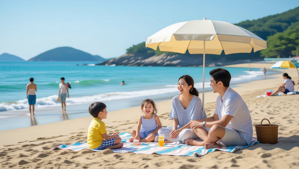 💡 편리하고 안전한 백길해수욕장 이용 팁
