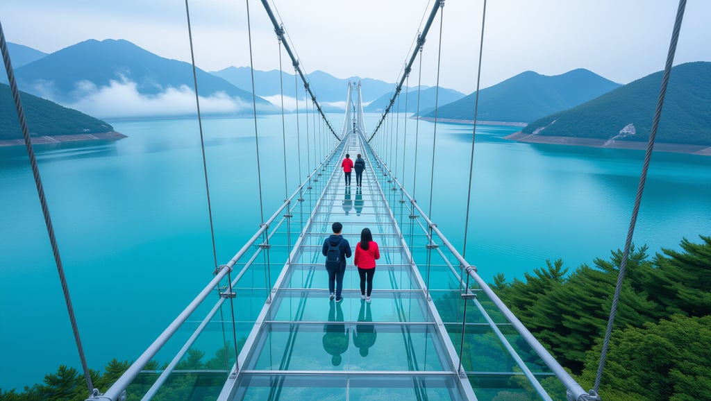 📋 마장호수 출렁다리: 짜릿한 힐링 명소
