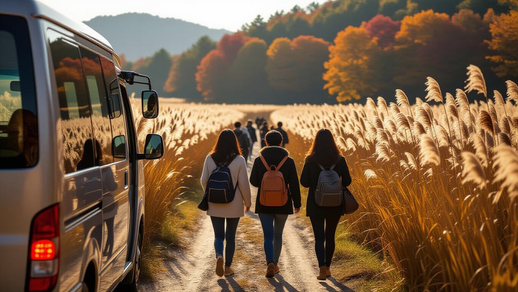 충주 비내섬 억새길 완벽 가이드: 축제, 코스, 주차, 촬영지 총정리 6 💡 비내섬 방문 꿀팁: 주차, 셔틀, 최적 시기
