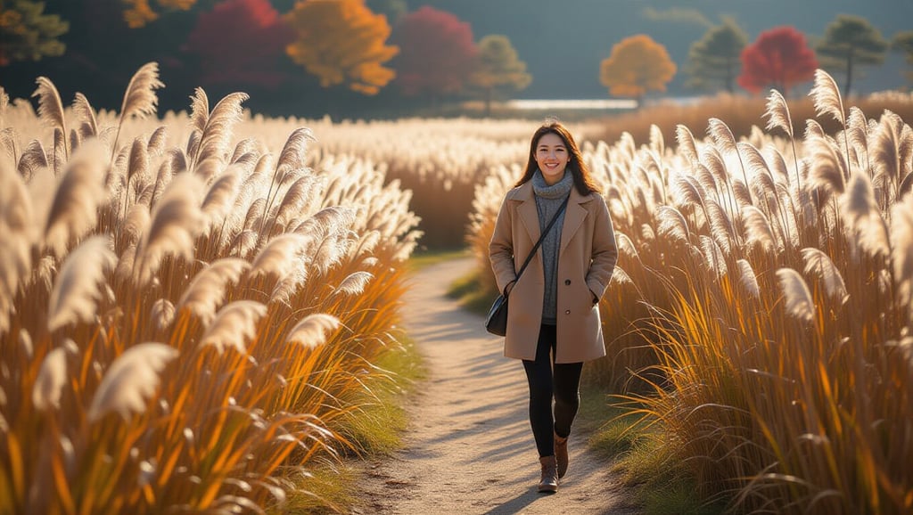충주 비내섬 억새길 완벽 가이드: 축제, 코스, 주차, 촬영지 총정리 4 🚶♀️ 비내섬 억새길, 추천 코스
