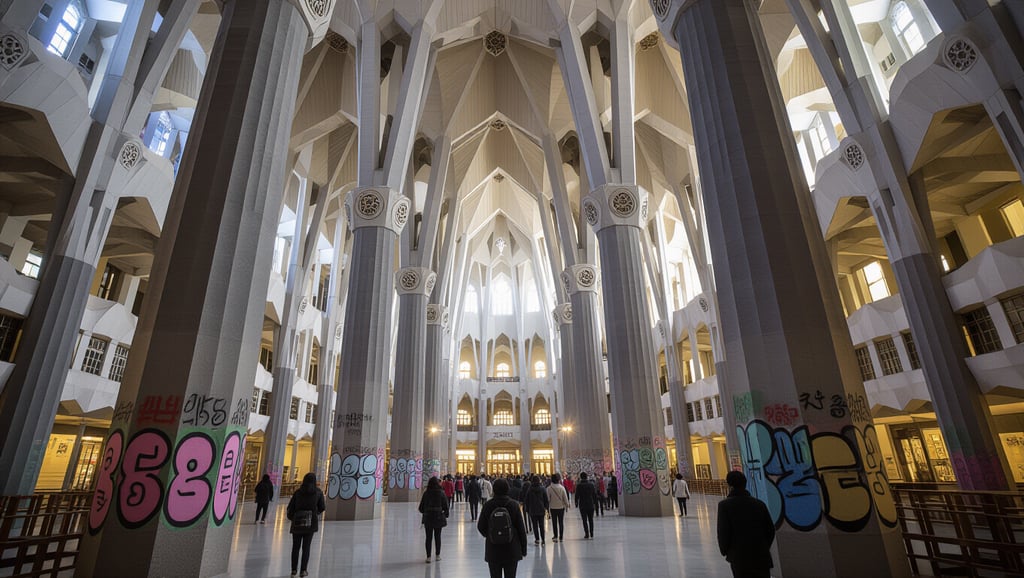 사그라다 파밀리아 한글 낙서 사건, 국가 이미지 실추와 법적 처벌 2 📋 사그라다 파밀리아 한글 낙서 사건, 그 전말은?