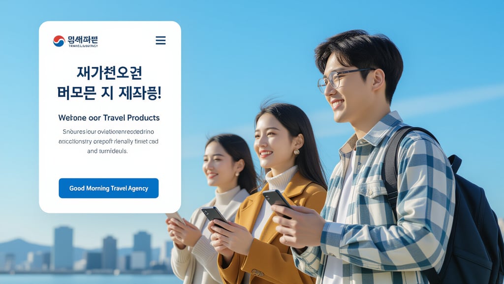 굿모닝여행사 완벽 가이드: 상품부터 예약, 혜택까지 핵심 총정리 2 🌐 굿모닝여행사 공식 홈페이지: 여행의 시작