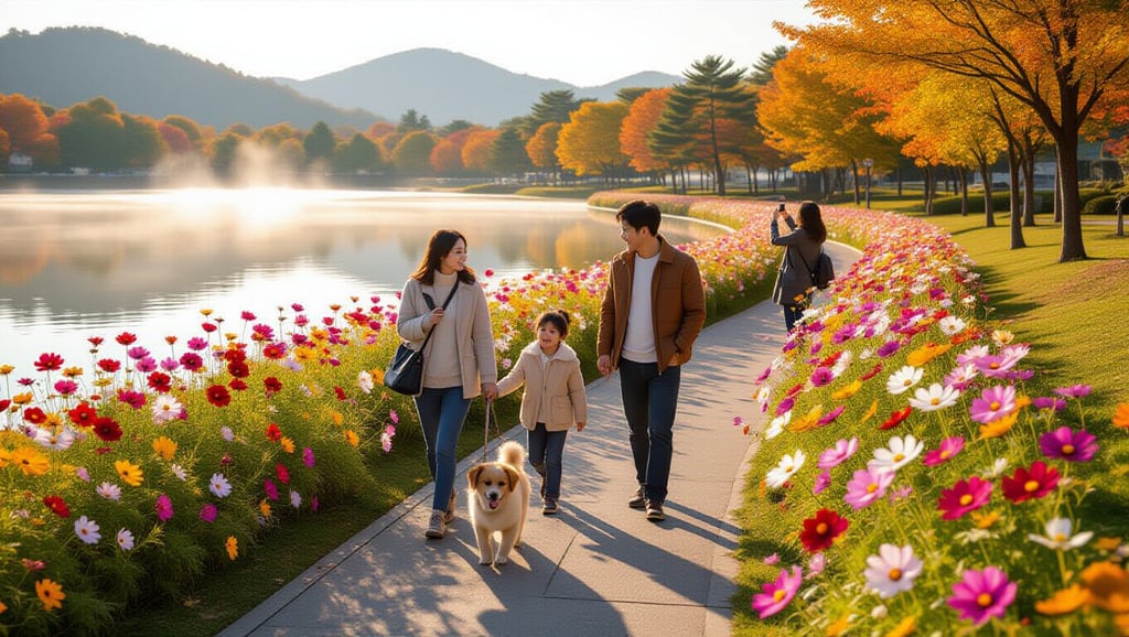 팔당 물안개공원 완벽 가이드: 코스모스, 포토존, 드라이브 꿀팁 8 📌 마무리