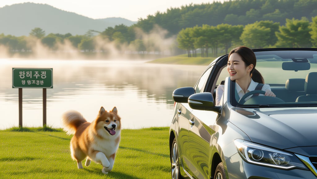 팔당 물안개공원 완벽 가이드: 코스모스, 포토존, 드라이브 꿀팁 5 🐶 드라이브 & 반려견 동반 꿀팁