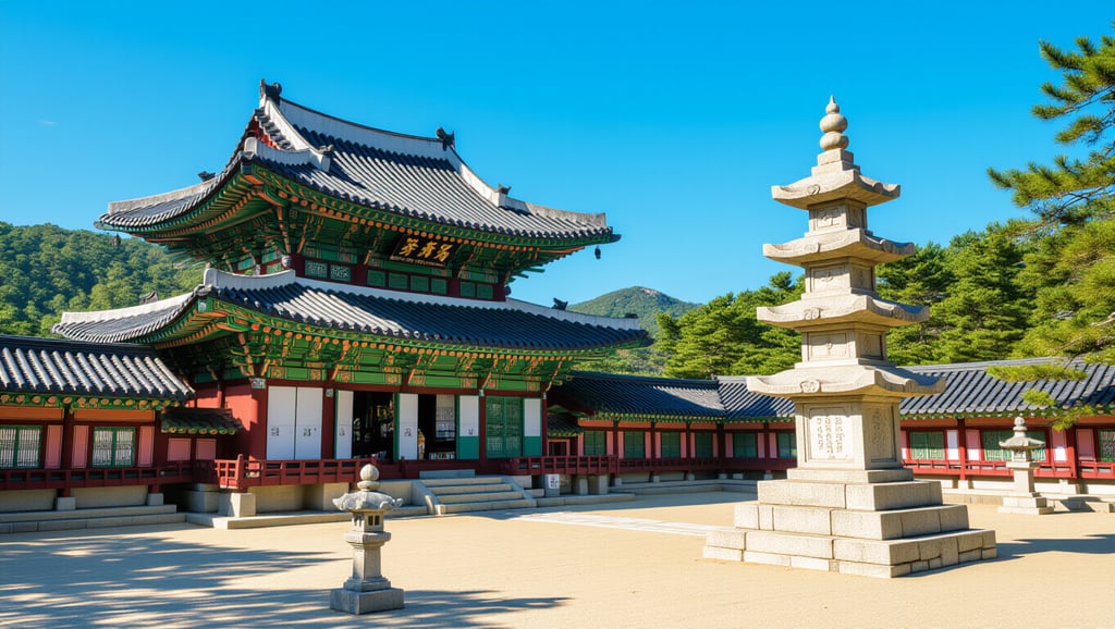 밀양 표충사 완벽 가이드: 역사, 배롱나무, 계곡 물놀이 정보 5 🏛️ 표충사 경내 주요 건축물 및 문화유산 해설