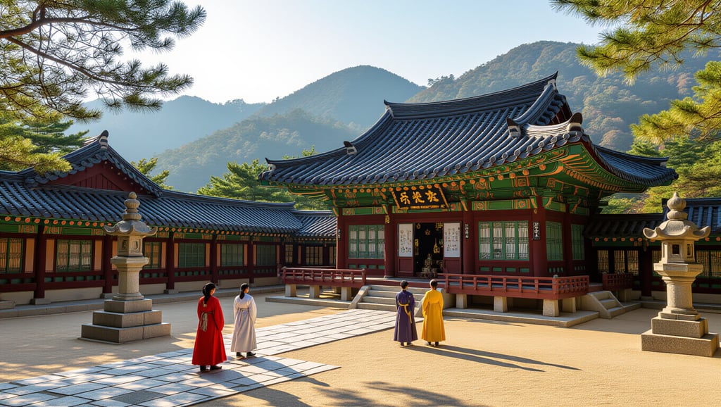 밀양 표충사 완벽 가이드: 역사, 배롱나무, 계곡 물놀이 정보 2 📜 표충사의 깊은 역사와 호국 정신