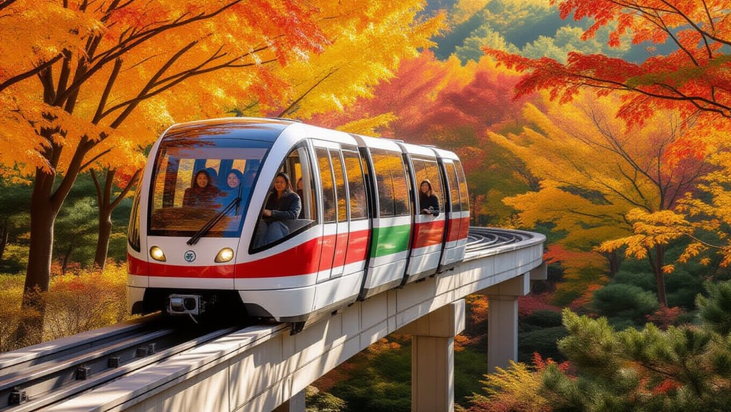 2025 화담숲 예약부터 할인, 모노레일까지 성공 방문 가이드 4 🚝 화담숲 모노레일 예약 성공 & 후회 없는 관람 동선 추천