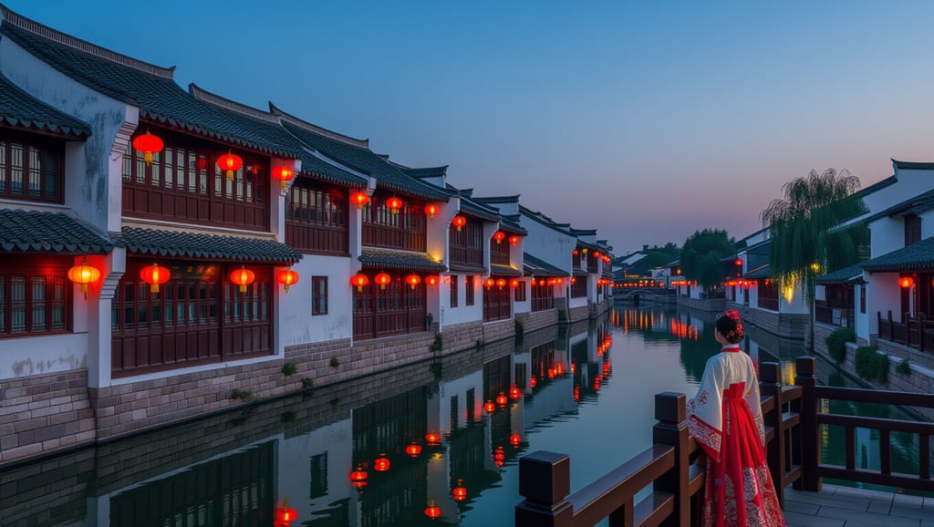 상하이 근교 우전 수향마을 투어: 동서책 비교부터 야경 명소까지 9 📌 마무리