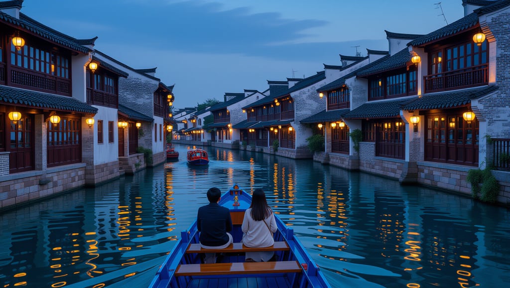 상하이 근교 우전 수향마을 투어: 동서책 비교부터 야경 명소까지 4 🚌 상하이에서 우전까지, 가장 편안하게 가는 법