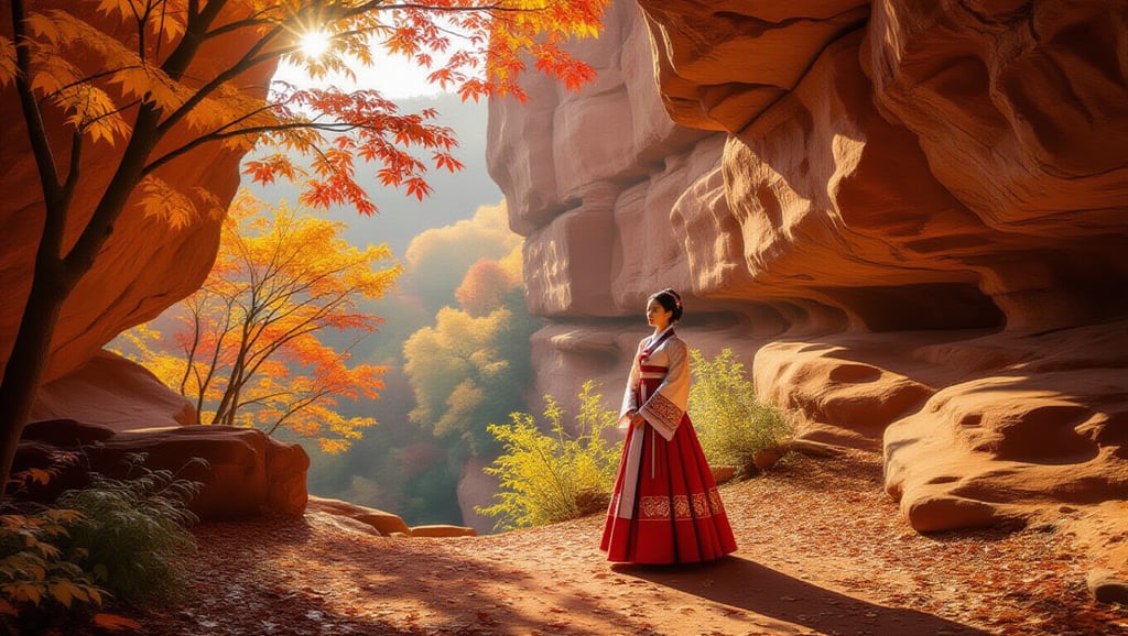 단양 사인암 1박 2일 코스: 기암절벽, 단풍, 인생샷 명소 완벽 가이드 3 🍁 사인암 단풍, 최적의 방문 시기