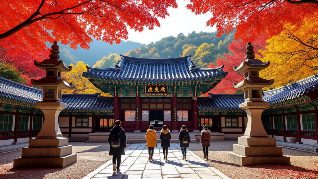 구례 화엄사 단풍 절정 시기부터 숨겨진 포토존까지 완벽 가이드 3 🏞️ 지리산 품에 안긴 천년 고찰, 화엄사의 가을