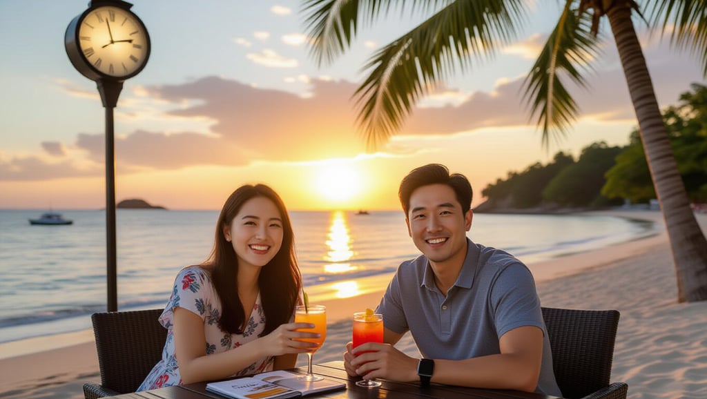 코타키나발루 여행 11월 날씨부터 항공권, 경비까지 완벽 가이드 7 ⏰ 코타키나발루 시차 적응 가이드
