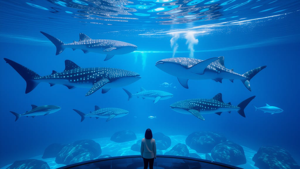 오키나와 츄라우미 수족관 최저가 입장권부터 핵심 관람 팁까지 4 🐋 압도적 스케일! 쿠로시오의 바다 100배 즐기기