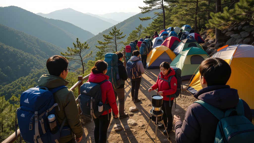 삼악산 전망대 캠핑 논란, 불법 행위부터 해결책까지 심층 분석 3 ⚠️ 무분별한 캠핑, 어떤 문제들을 일으킬까요?