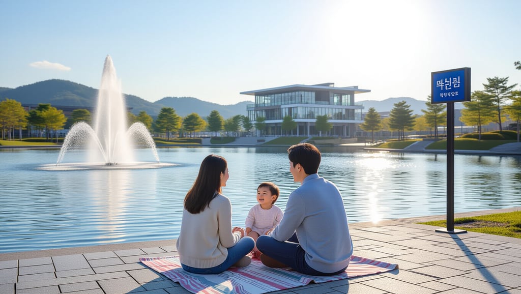 위례호수공원 분수쇼 시간표, 명당, 야경 완벽 가이드 4 🚗 위례호수공원, 찾아가는 방법은?