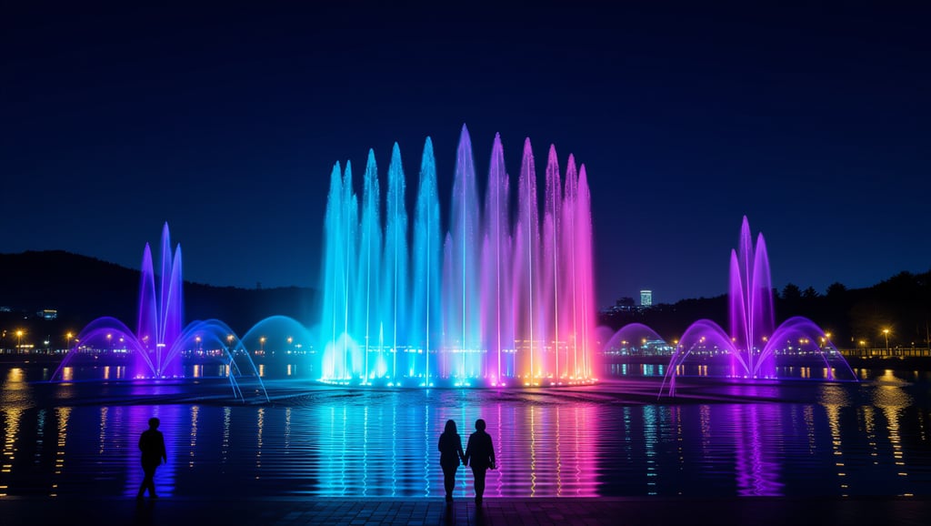 위례호수공원 분수쇼 시간표, 명당, 야경 완벽 가이드 2 🌟 위례호수공원 분수쇼, 왜 특별할까요?