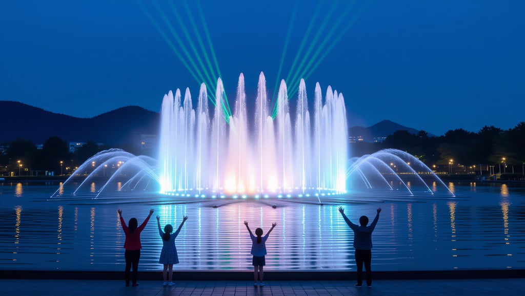 위례호수공원 분수쇼 시간표, 명당, 야경 완벽 가이드 3 ⏰ 위례호수공원 분수쇼 최신 시간표 및 운영 정보