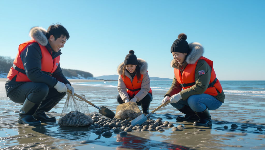 🗓️ 겨울철 물때 계획 및 준비물 체크리스트